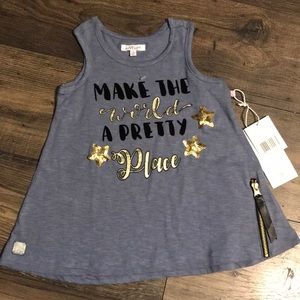 NWT Girls tank top size 5/6
